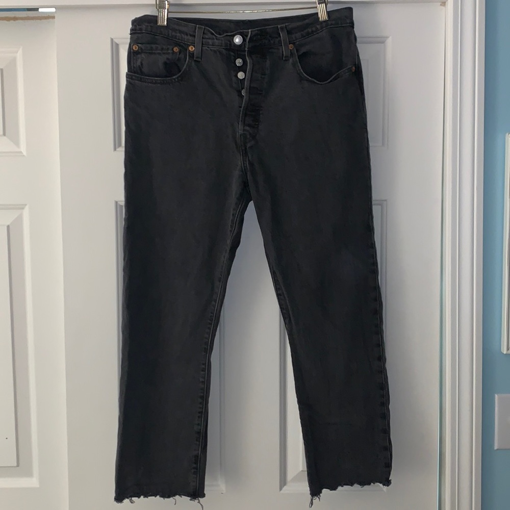 Levi’s 501 Black Denim Jeans